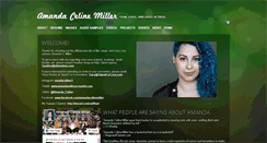 Desktop Screenshot of amandacmiller.com